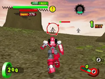 Gotcha Force screen shot game playing